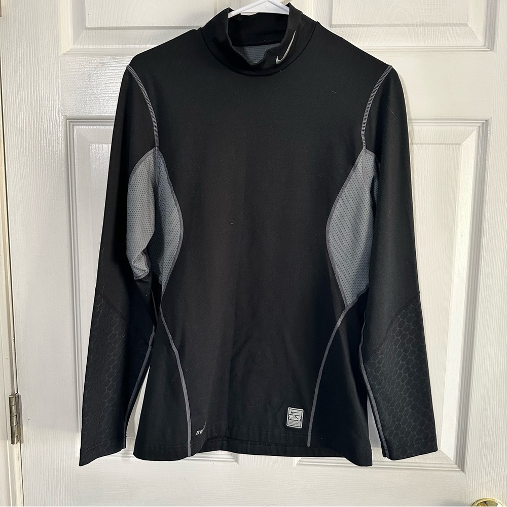 Nike Black and Gray Women's Top